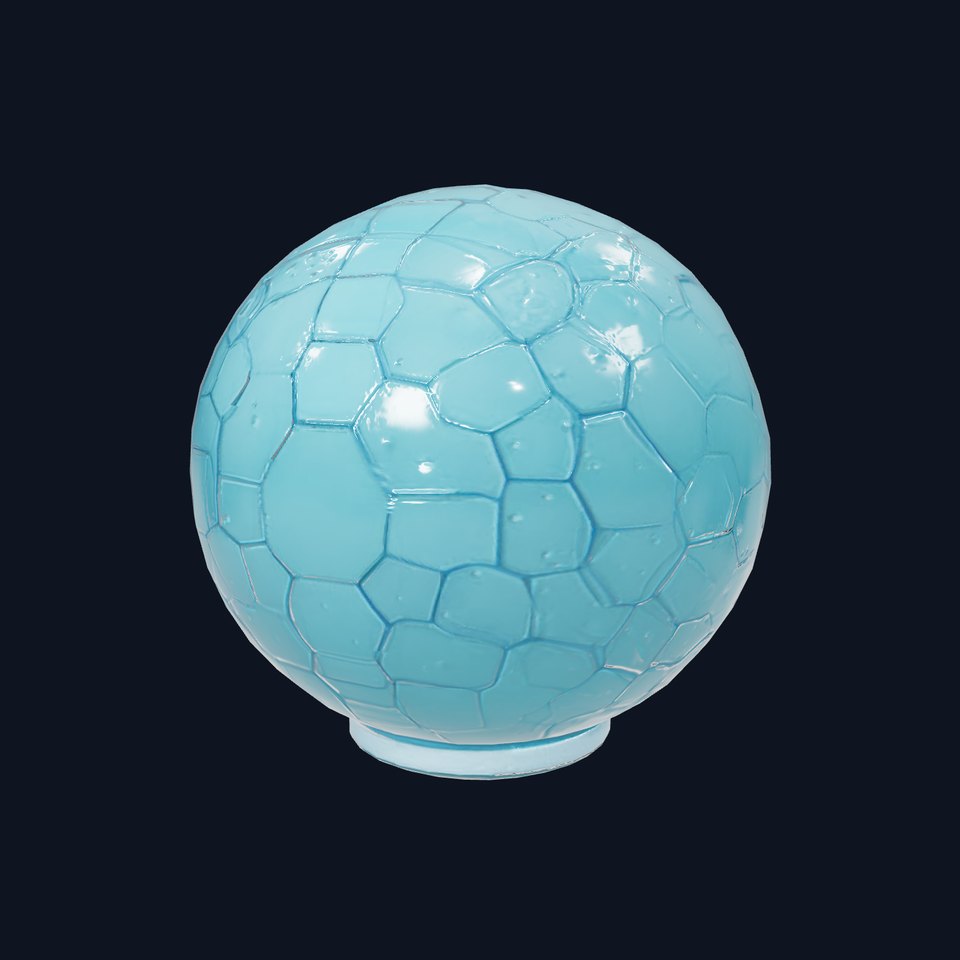 Futuristic Geometric Sphere Model Pack with Neon Glow