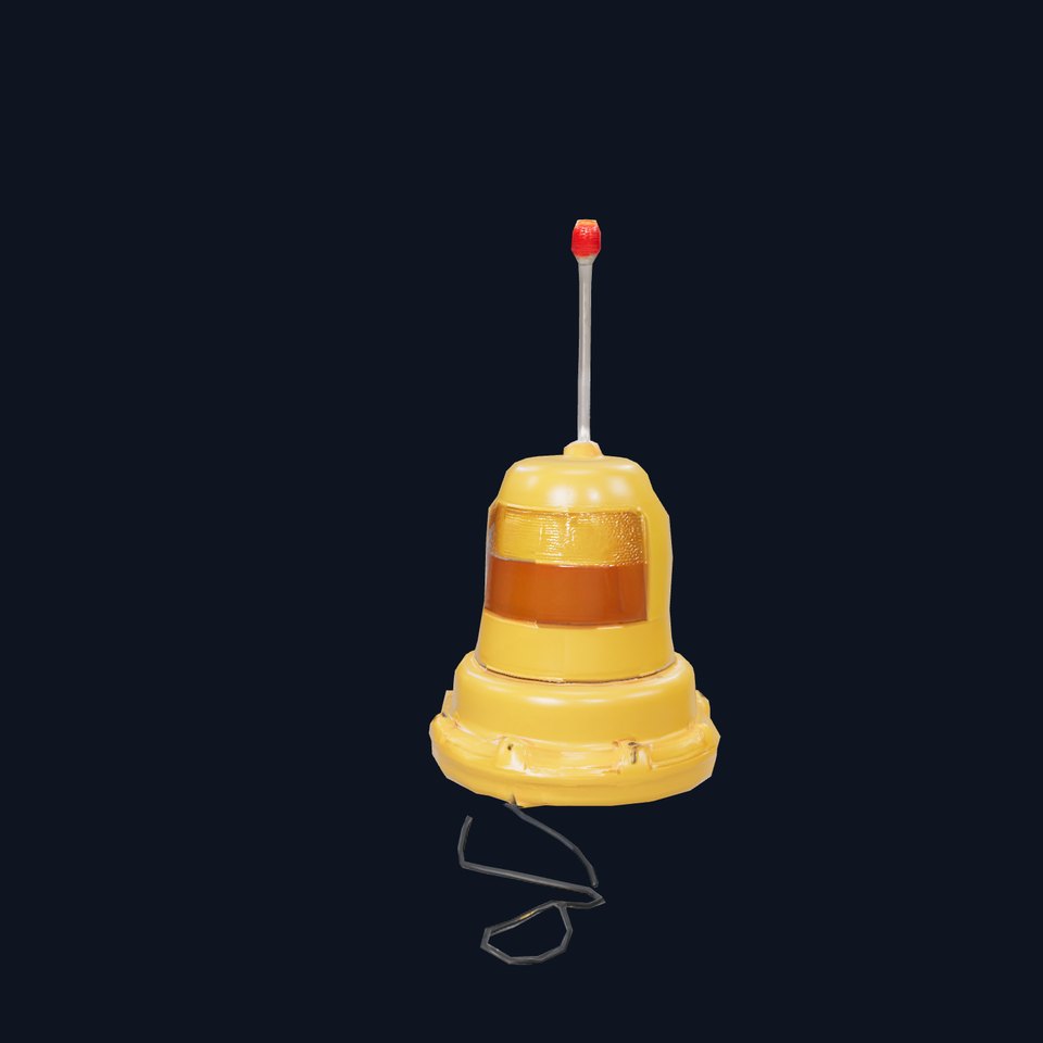 Yellow Signal Beacon model pack