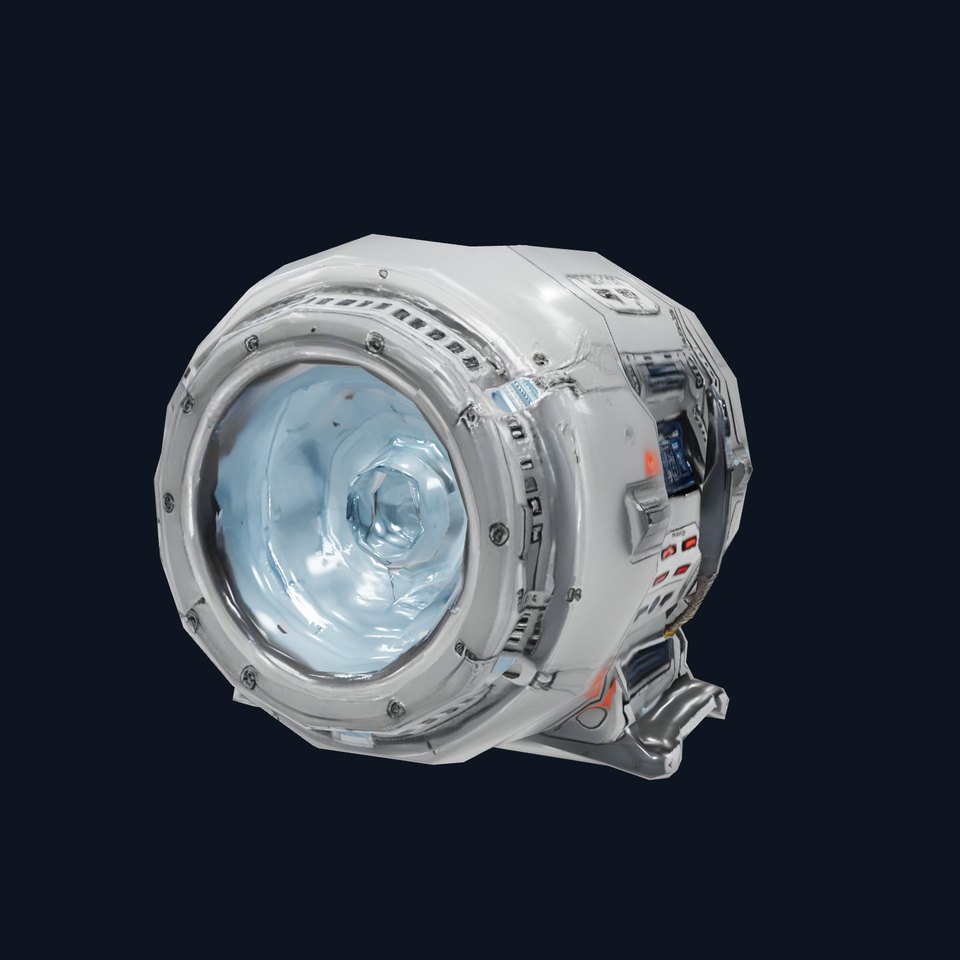 Futuristic SciFi Reactor model pack