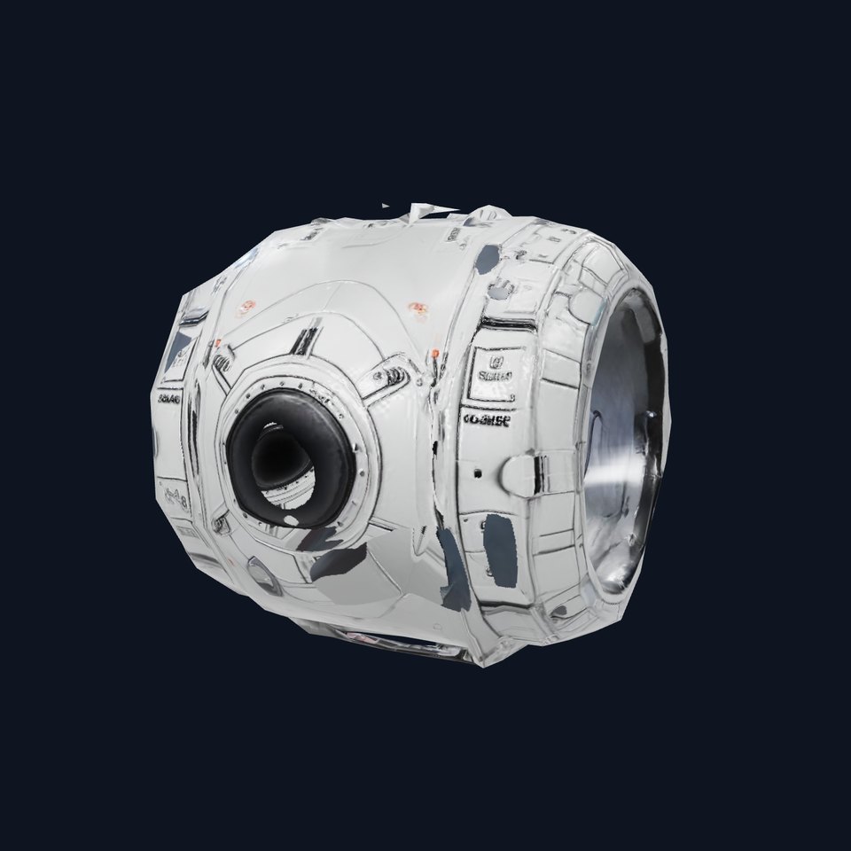Futuristic Space Capsule Model Pack