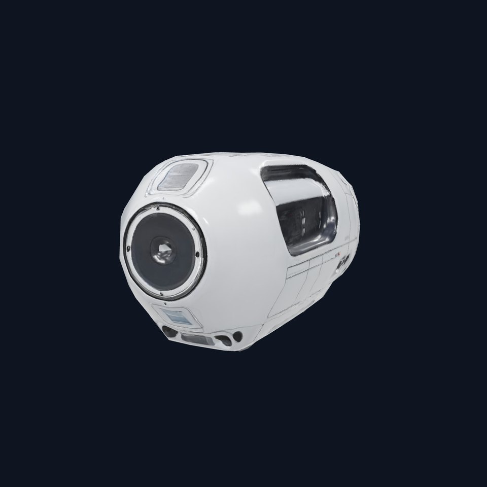 Futuristic Speaker Model Pack with HighTech Design