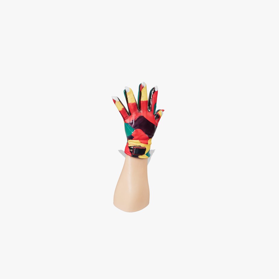 Colorful Glove with Straps Model Pack
