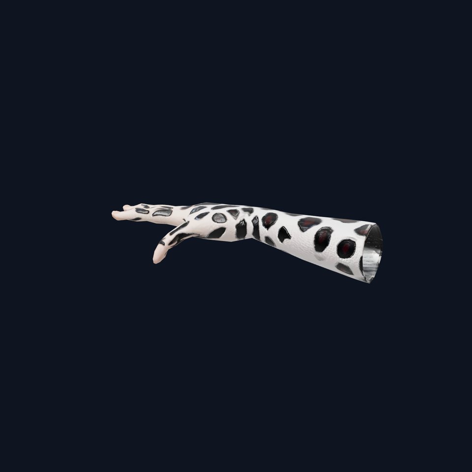 Leopard Patterned Hand Model Pack