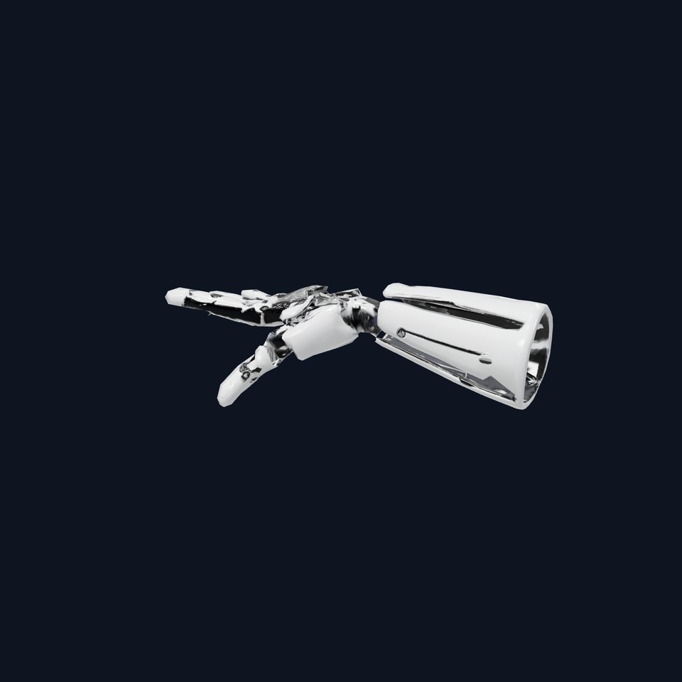 Futuristic Robotic Arm Model Pack