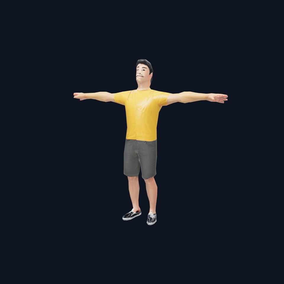 Casual Character Model Pack with Dynamic Pose