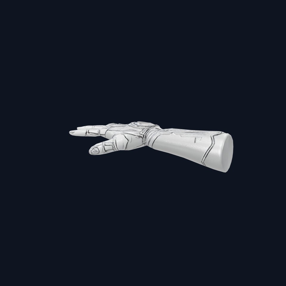 Futuristic Robotic Arm model pack