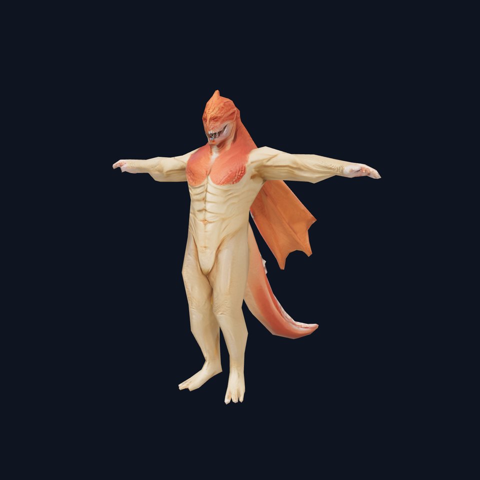 Dragon Warrior Character Model Pack