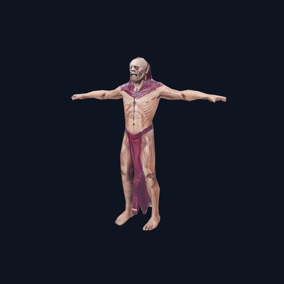 Ancient Undead Warrior Model Pack