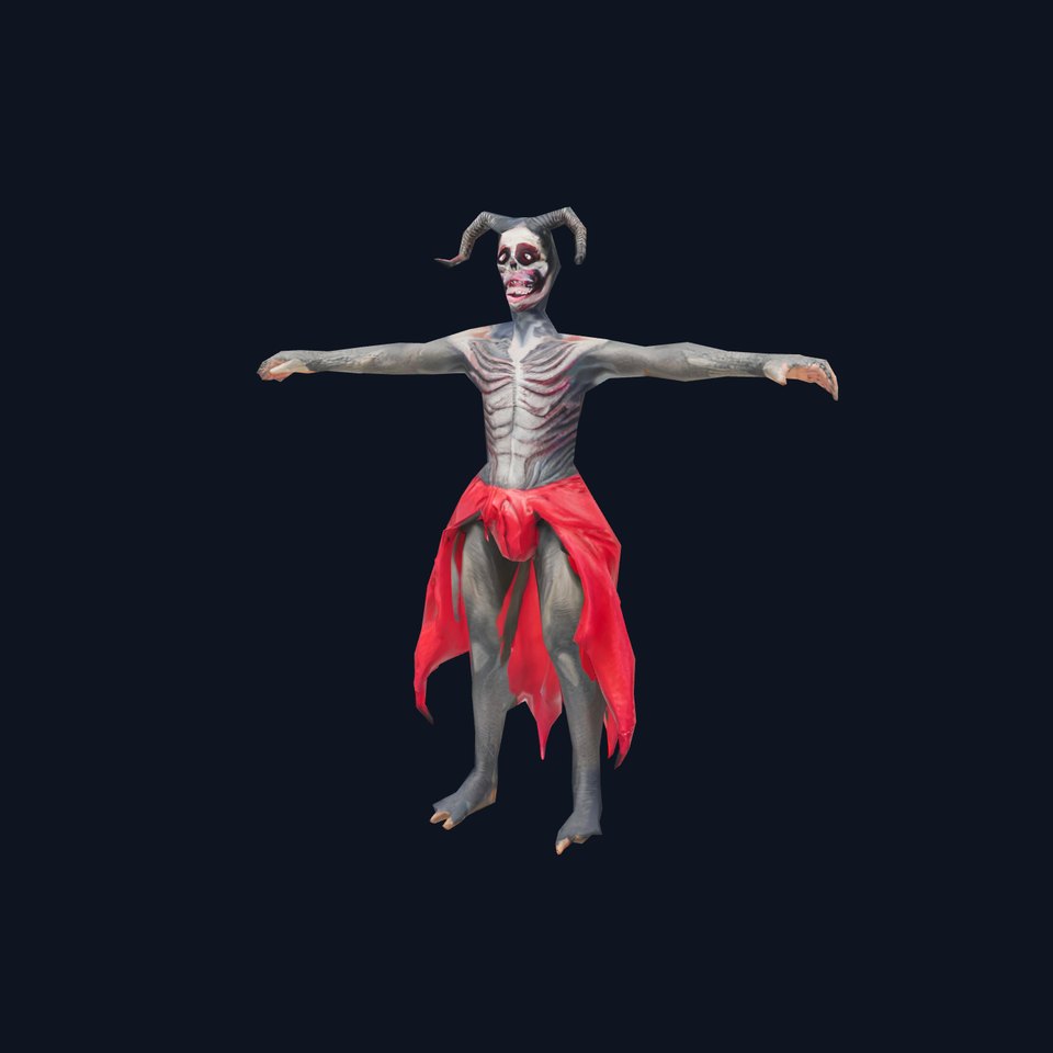 Demonic Creature Rigged Model Pack
