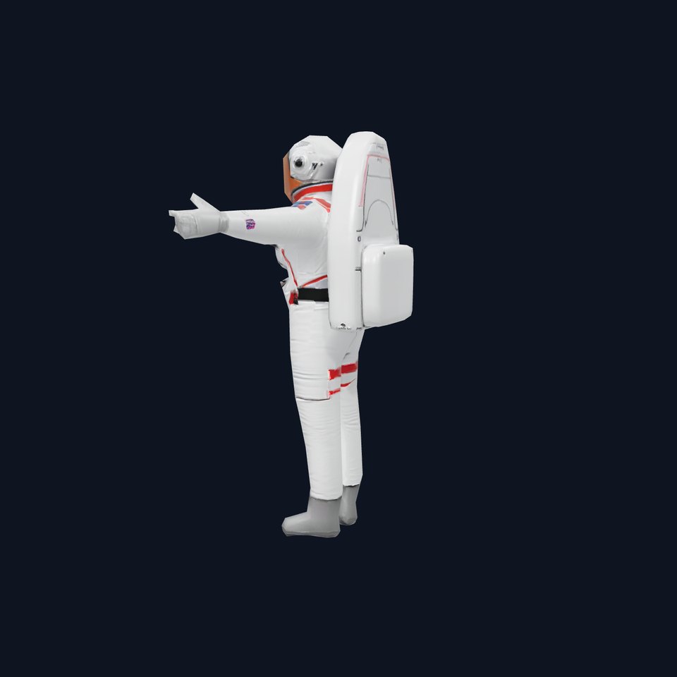 Astronaut Suit Model Pack with Detailed PBR Textures