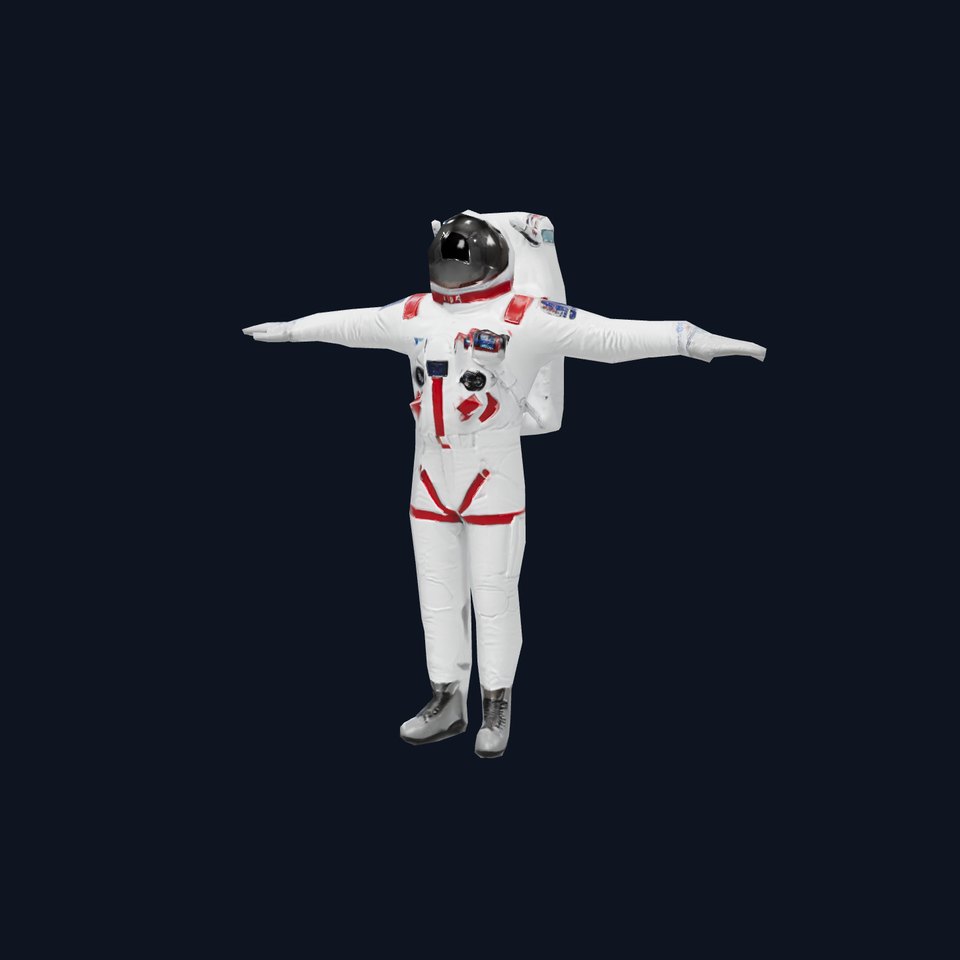 Astronaut Suit Model Pack with Detailed Textures