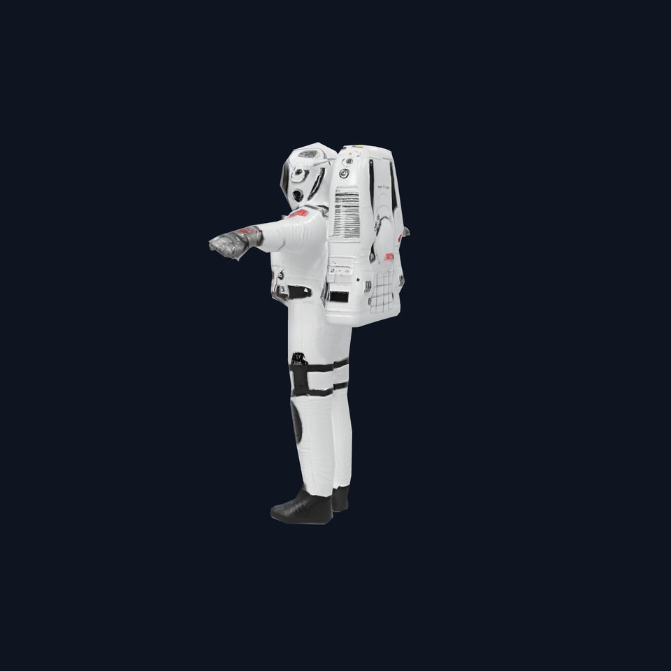 Astronaut Suit Model Pack with Detailed Space Gear