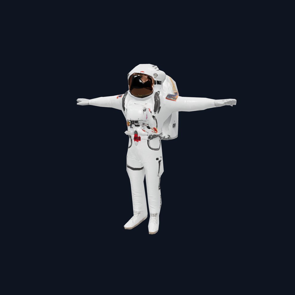Astronaut Suit Model Pack for Space Exploration Scenes