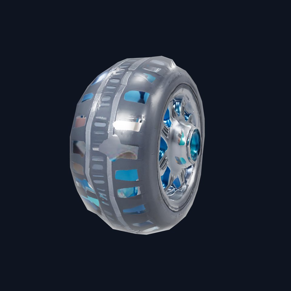 Futuristic Vehicle Wheel Model Pack