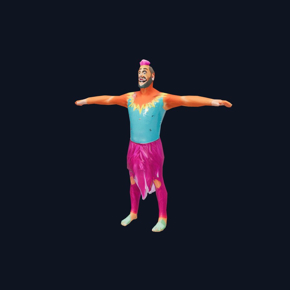 Vibrant Fantasy Character Model Pack