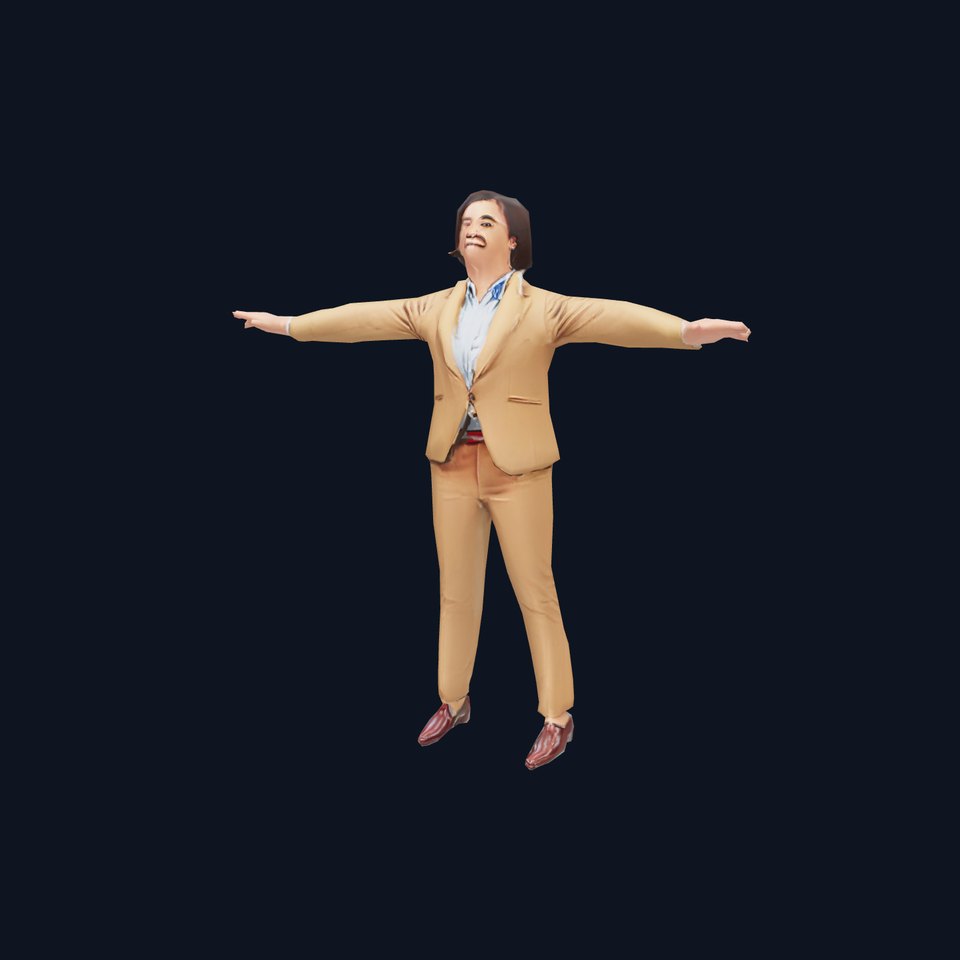 Businesswoman Model Pack with Arms Open Gesture