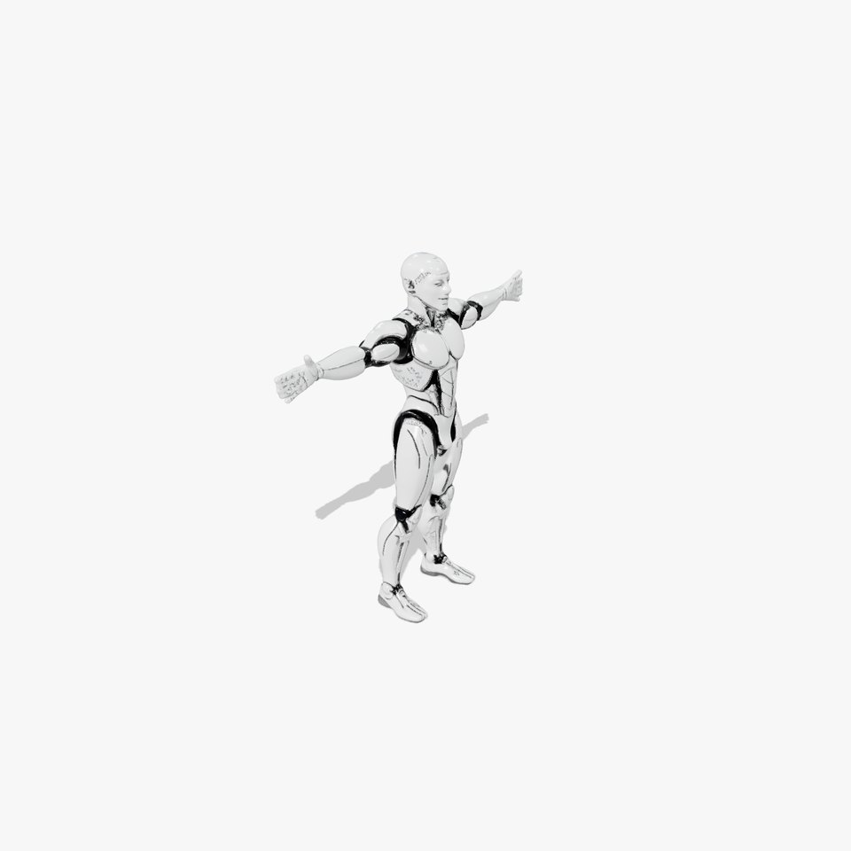 Futuristic Robot Character Model Pack