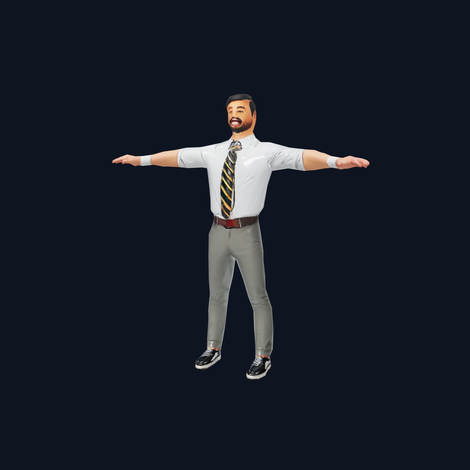 Business Attire Professional Character Model Pack