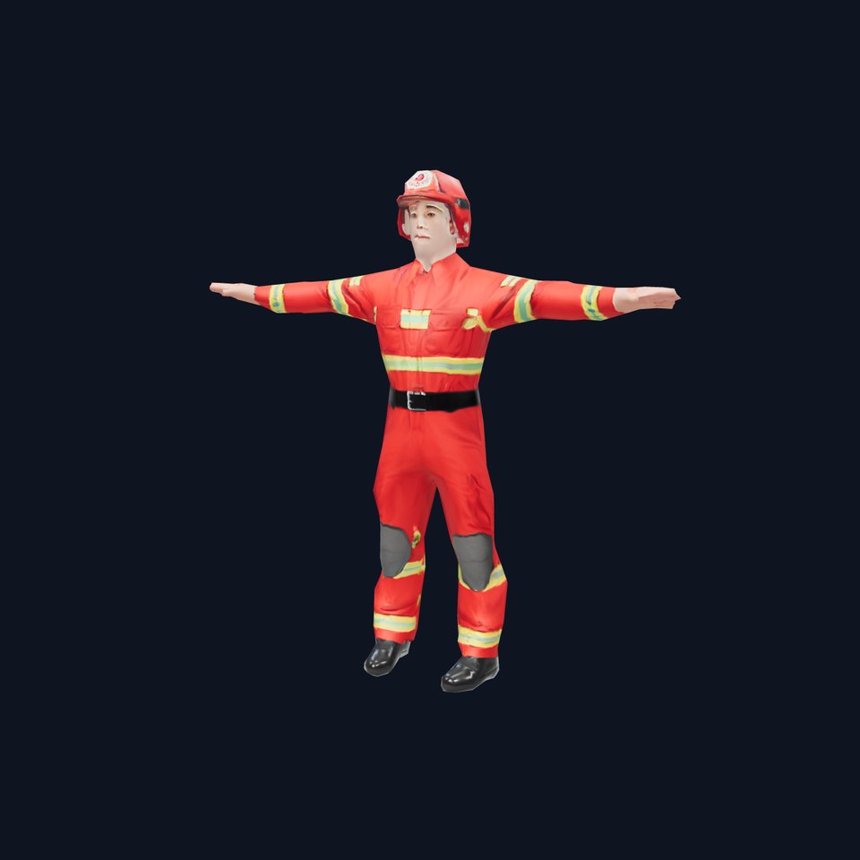 Firefighter Uniform Model Pack