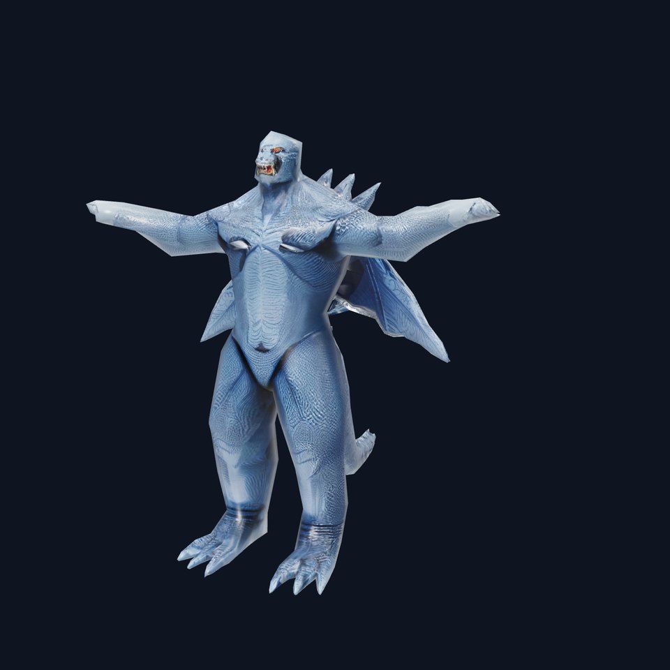 Demon Monster Character Model Pack for Production Rendering
