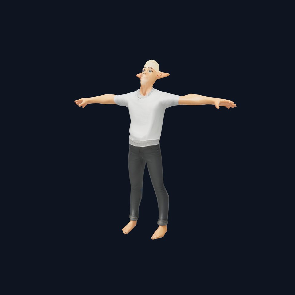 Elflike Character Model Pack with Highly Detailed Features