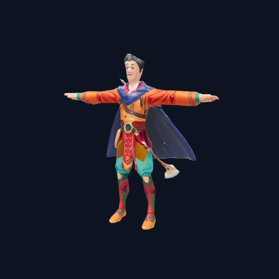 Colorful Fantasy Character Model Pack for Rendering