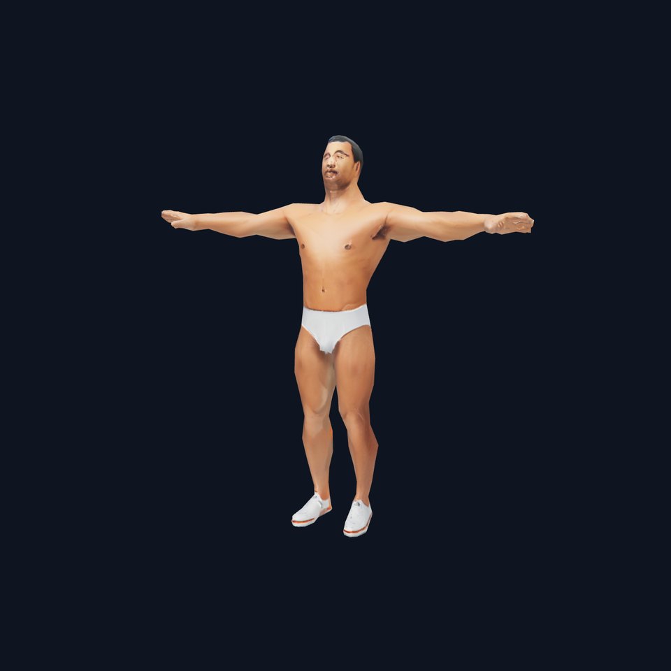 Athletic Male Figure Model Pack