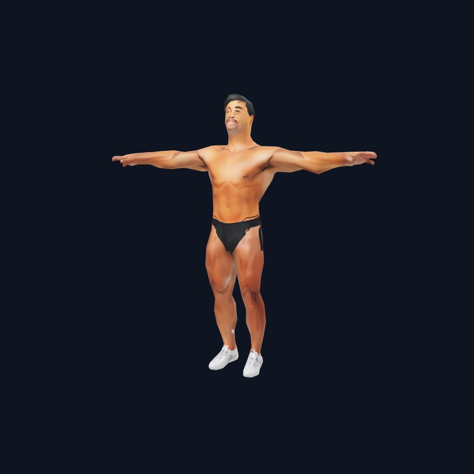 Muscular Athletic Male Model Pack with Diverse Poses