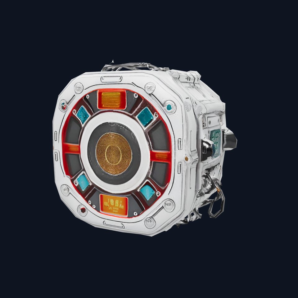 Futuristic Control Module Pack with Interactive Displays model pack