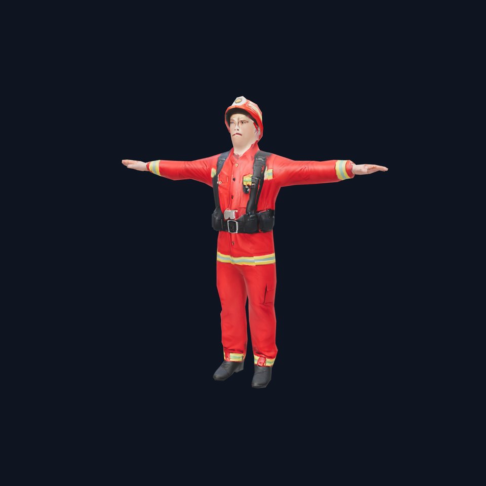 Firefighter Uniform Model Pack