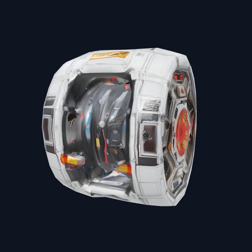 Futuristic Energy Core Model Pack