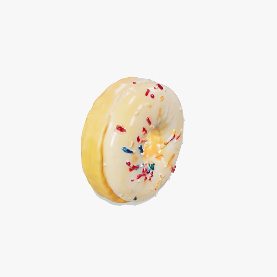 Sprinkle Donut Model Pack