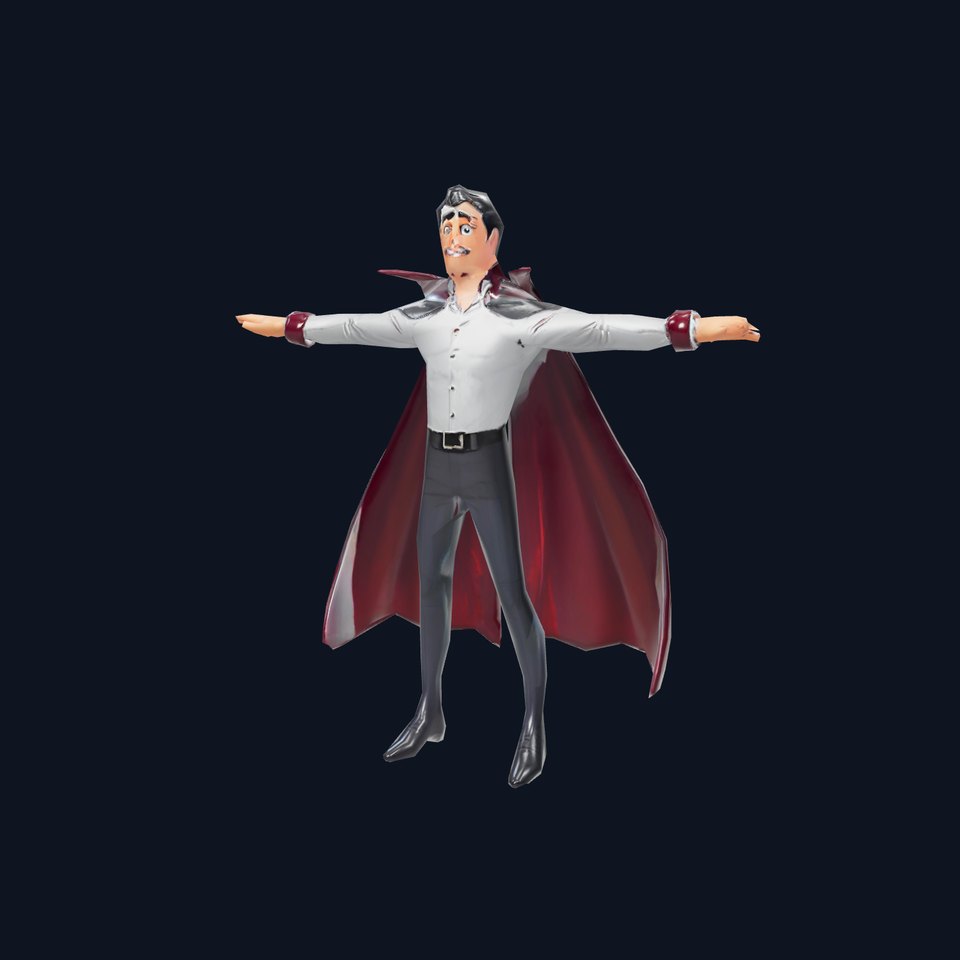 Vampire Character Model Pack for Animation and Games