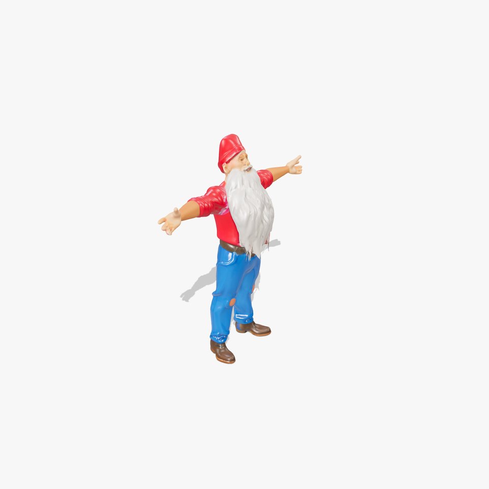 Bearded Gnome Character Model Pack