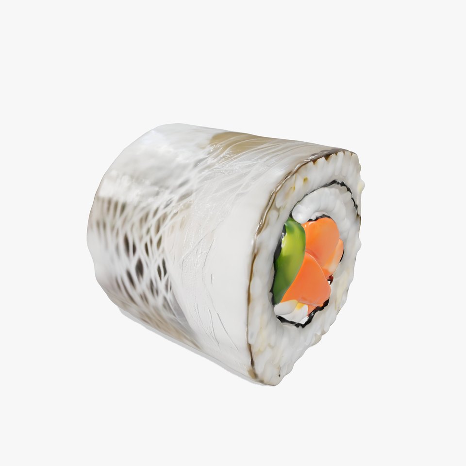 Realistic Sushi Roll Model Pack