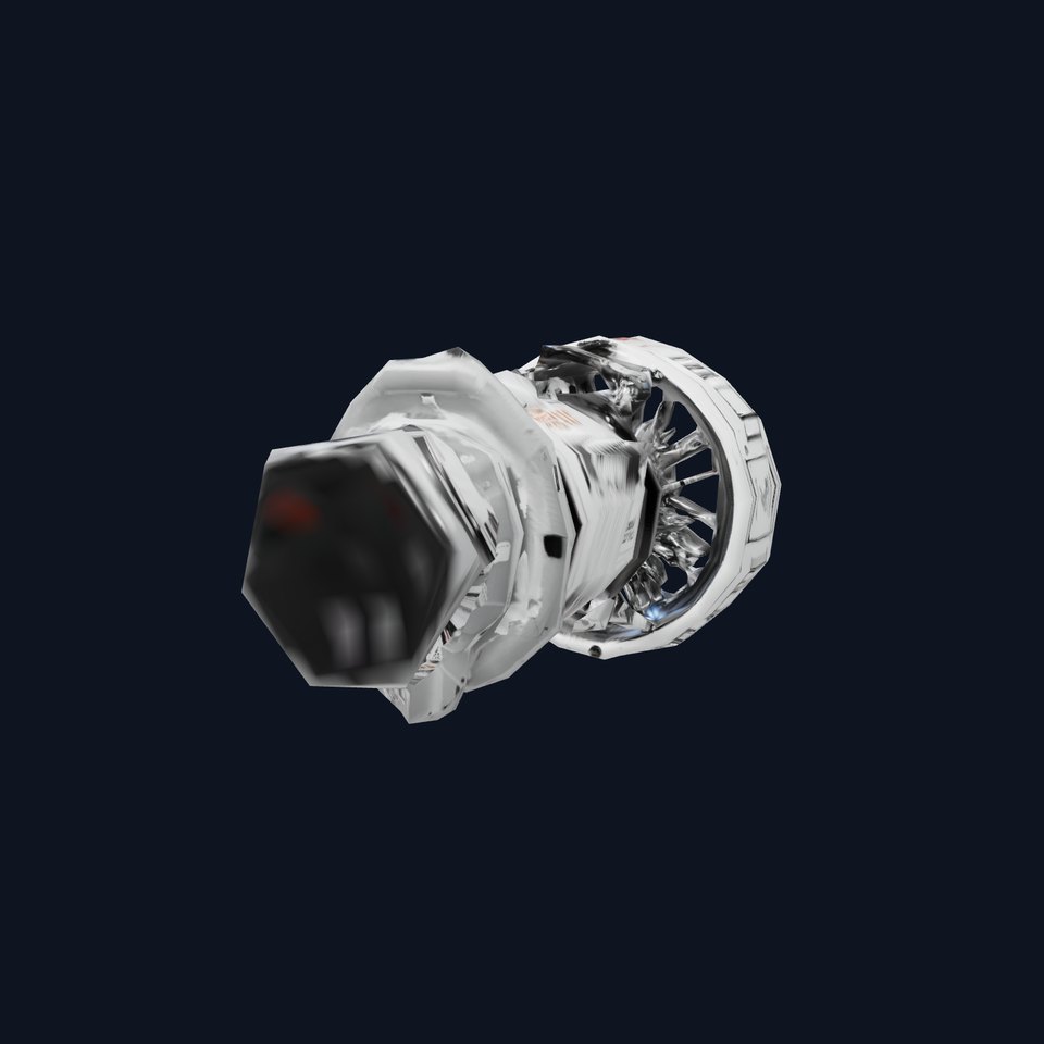 Futuristic Jet Engine model pack