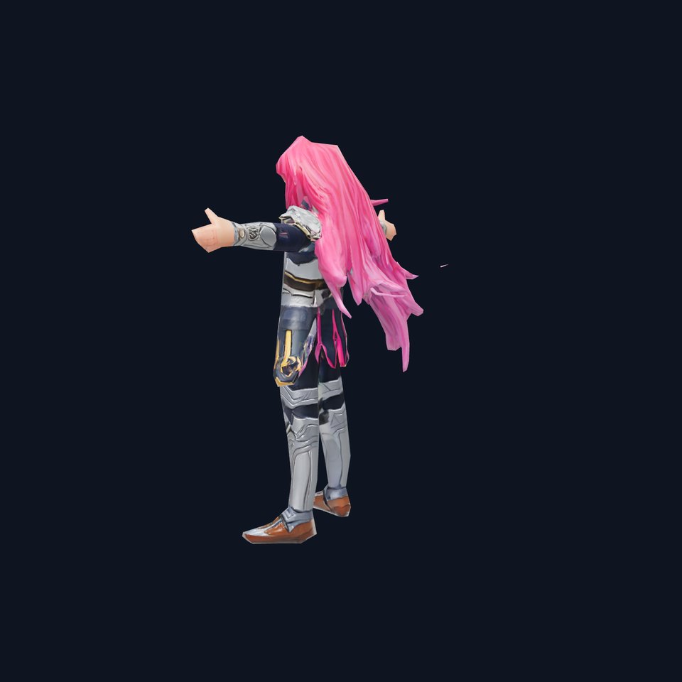 Fantasy Warrior Character Model Pack