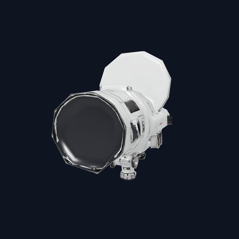 Futuristic Surveillance Camera Model Pack