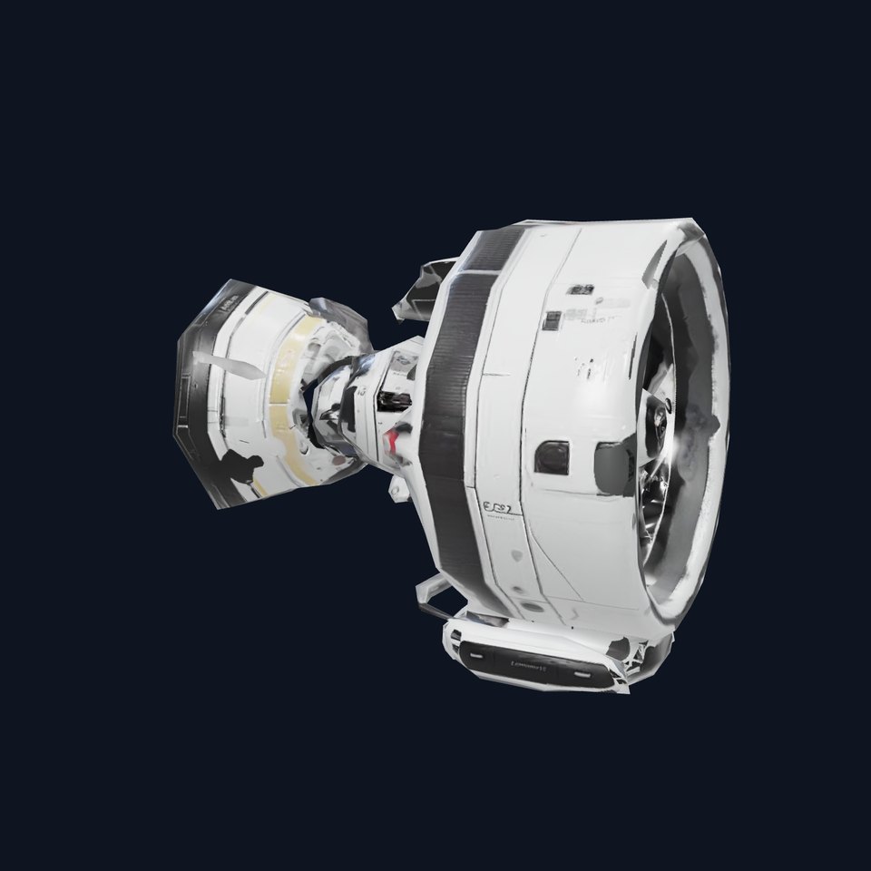 Futuristic Jet Engine Model Pack