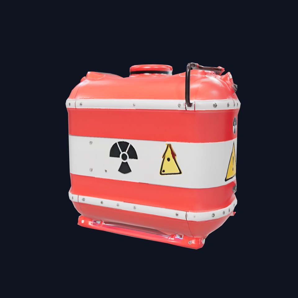 Hazardous Material Tank Model Pack
