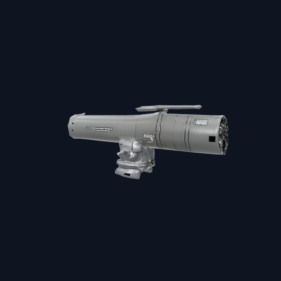 Futuristic Grey Blaster model pack