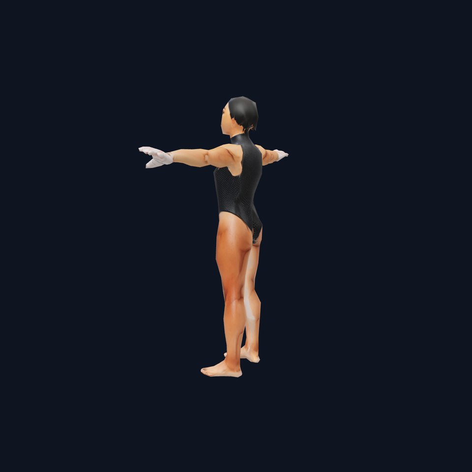 Dynamic Athletic Figure model pack