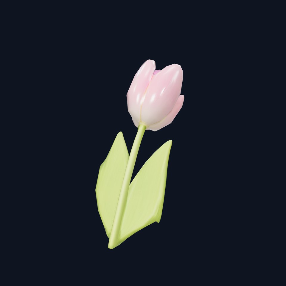Pink Tulip model pack