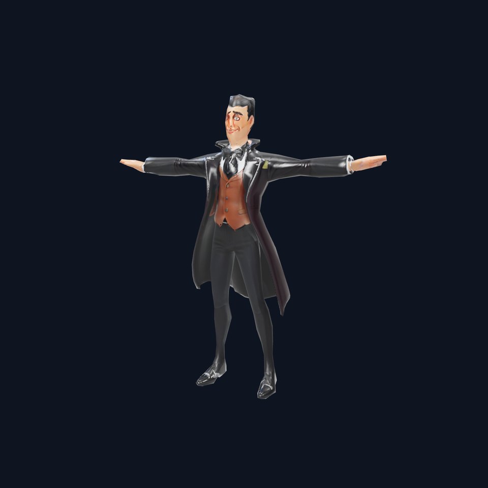 Elegant Male Character model pack