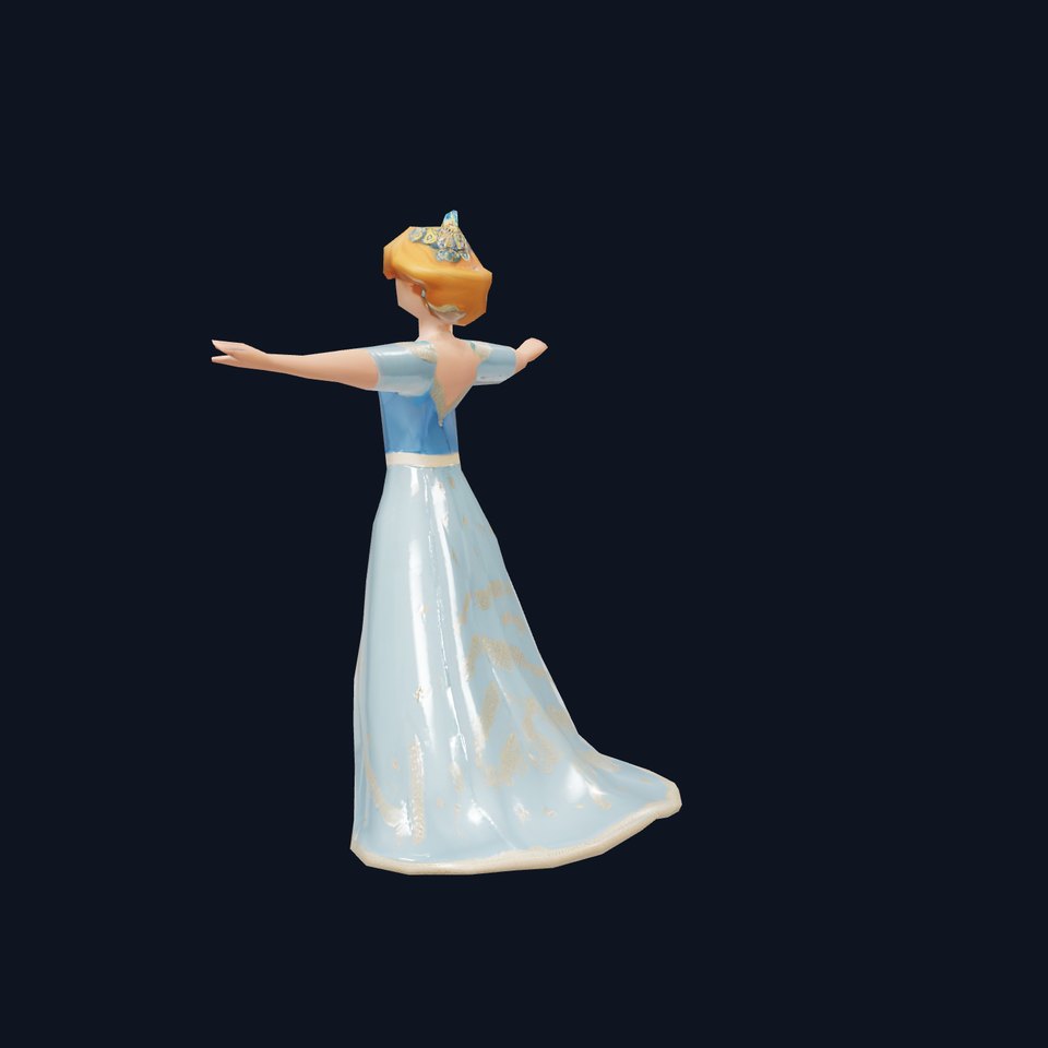 Elegant Princess Character model pack