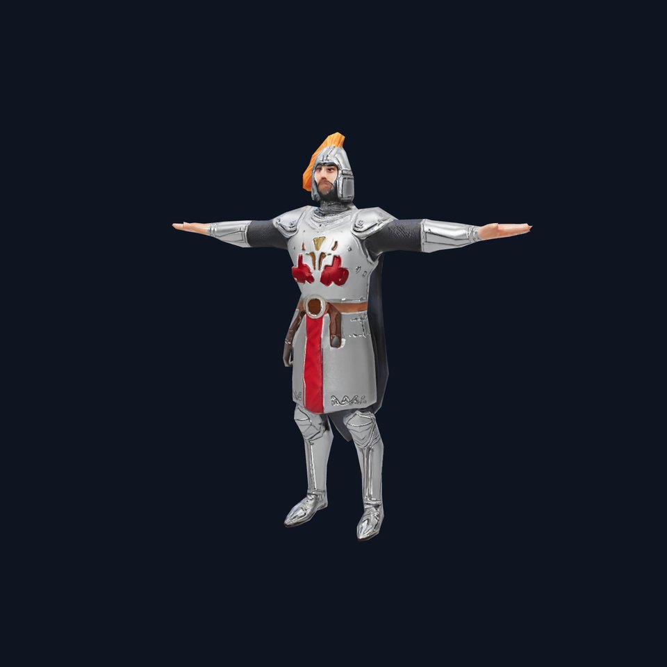 Majestic Knight Armor model pack