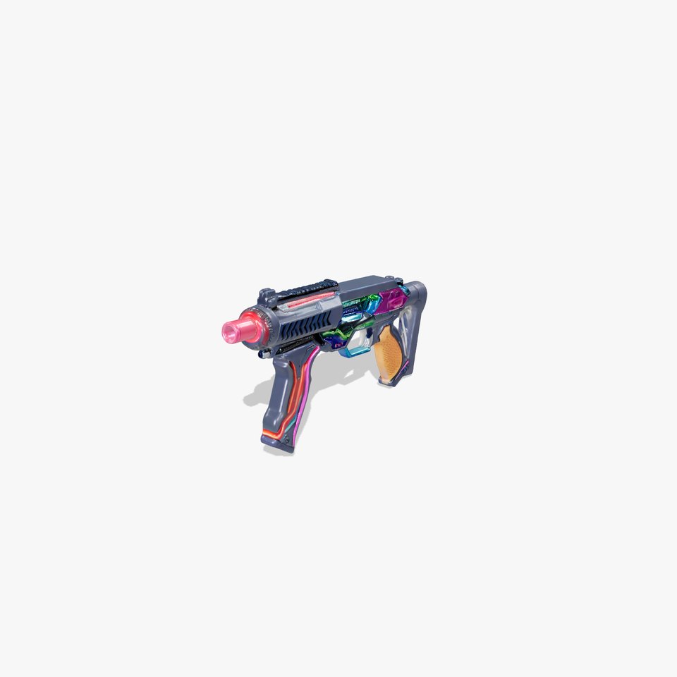 Neon Cyber Blaster model pack