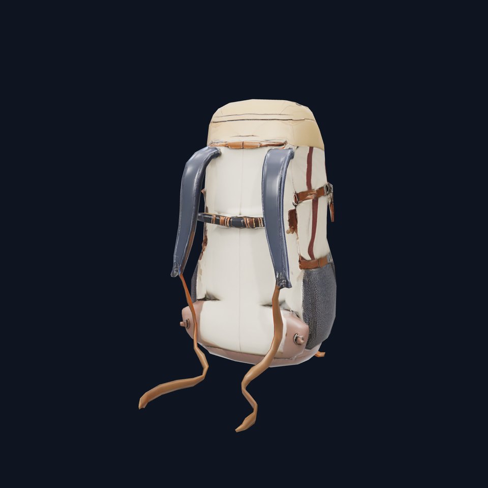 Outdoor Hiking Backpack model pack