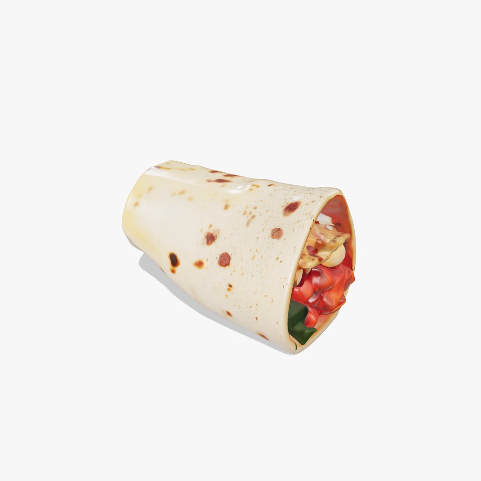 Fluffy Wrap Sandwich model pack