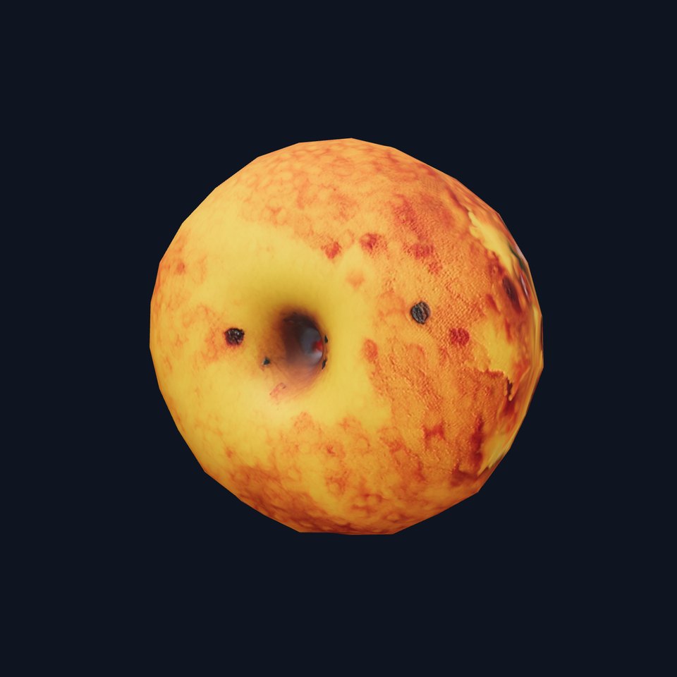 Crispy Golden Snack model pack